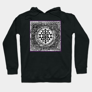 Sri Yantra Devil Defeating Meditation Hoodie